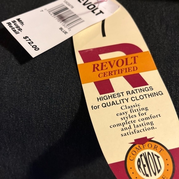 Vintage Revolt Jeans Woman's Stretch Blue Midrise Boot Cut Jeans Sz 7 - Picture 12 of 12